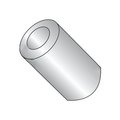 Newport Fasteners Round Spacer, #4 Screw Size, Plain 18-8 Stainless Steel, 3/16 in Overall Lg, 0.114 in Inside Dia 788984